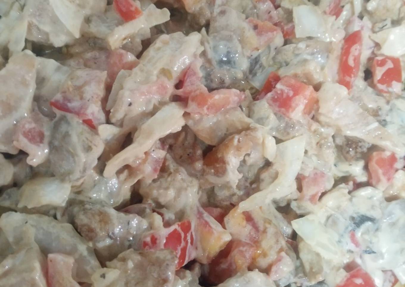 Carne a la champiñones