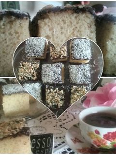 صورة لوصفة كيكة الفانيلا الاسفنجية بطعم لا يقاوم😋