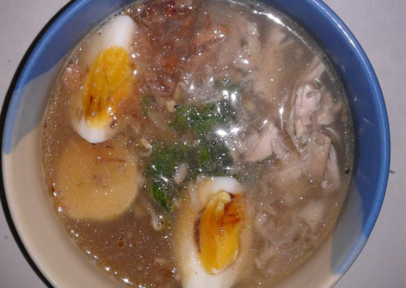 Soto ayam kudus modifikasi :)