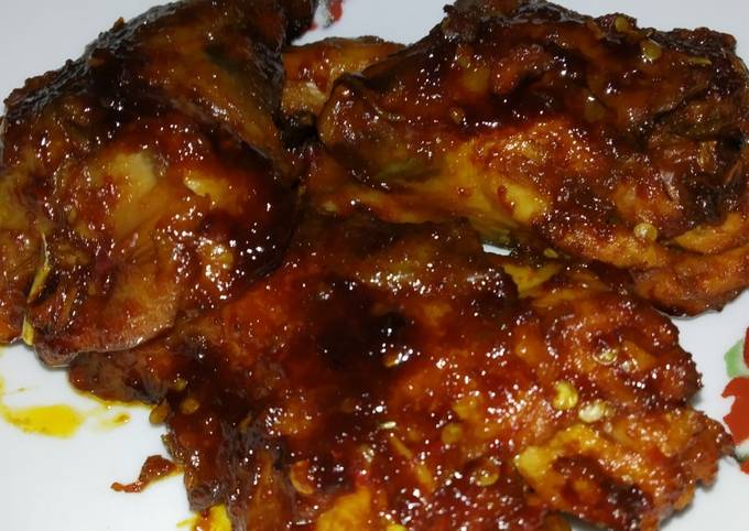 Ayam kampung bakar kecap