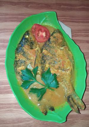 Foto resep Gulai ikan mas tanpa santan