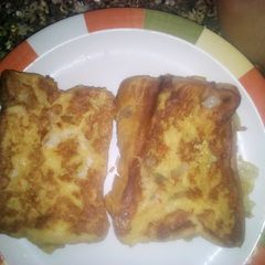 A picture of Bread in egg #paknig.