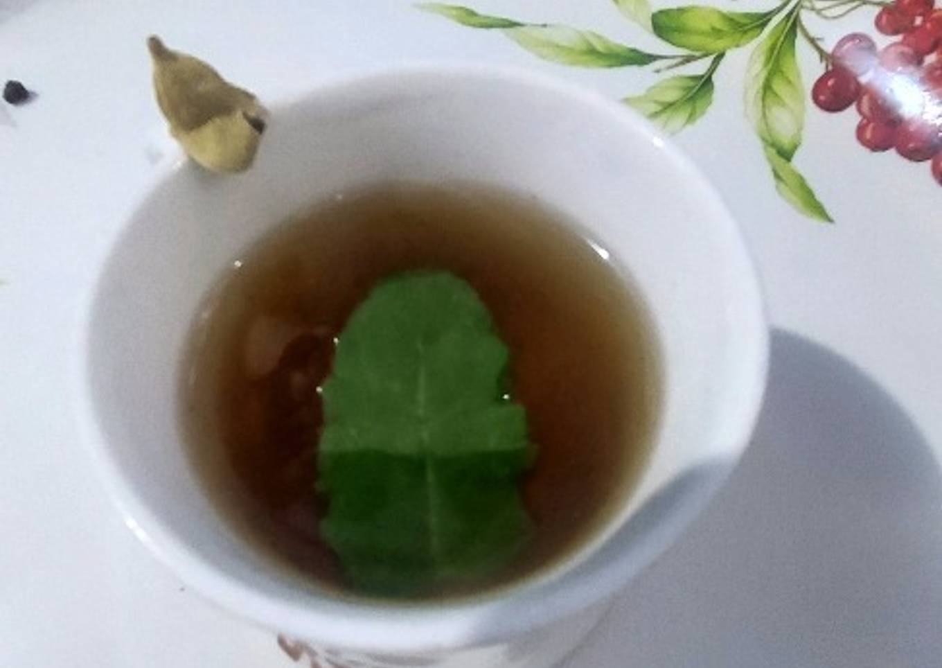 Cardamom and tulsi tea
