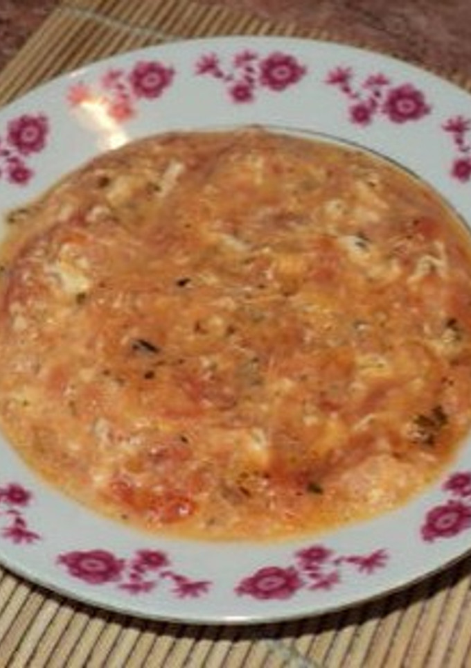 Una foto de Tomate con huevo