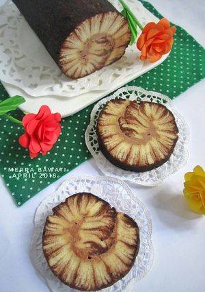 Foto resep Hurricane Chocolate Roll Cake