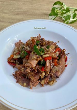 Foto resep Oseng Cumi Asin