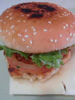 Una foto de Hamburguesa de pollo