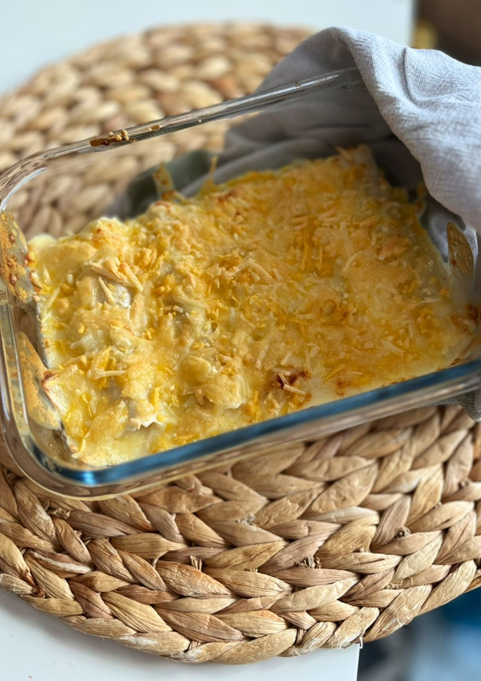 Una foto de Canelones con sobras del cocido en Thermomix