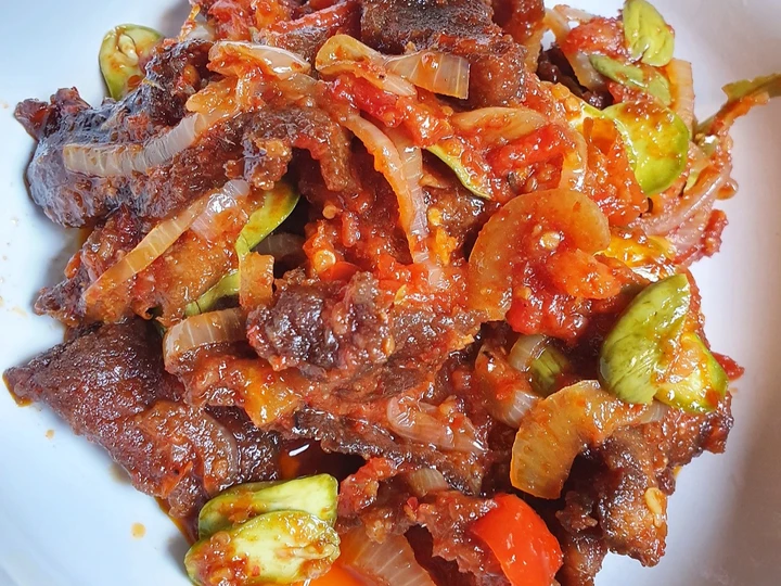 Langkah Mudah untuk Membikin Resep Dendeng Balado yang Menggugah Selera Anti Ribet, Mantap