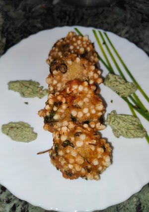 A picture of साबूदाना बड़ा.