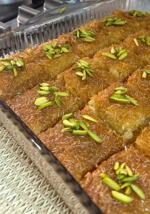 صورة لوصفة بسبوسة بالشعيرية الباكستانية