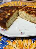 Rhubarb Fondant Cake with Fig Sugar