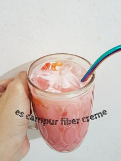 Foto resep Es campur fiber creme