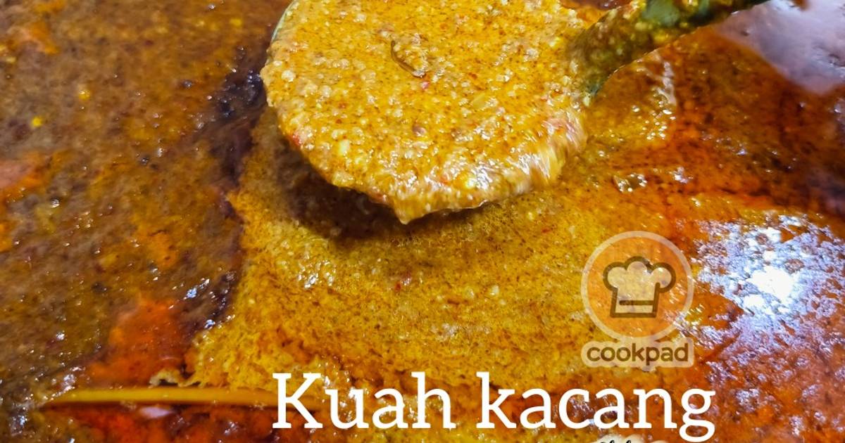 Resipi Kuah Kacang Oleh 0h Hana Cookpad