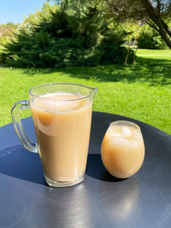 Una foto de Leche de pepas de sandía 🍉