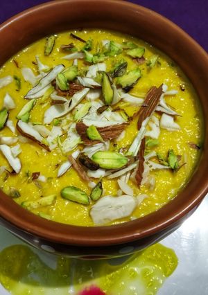 A picture of Pineapple Rabdi.