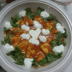 A picture of Kesari Paneer.