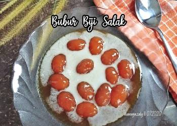 Resep Terbaik Bubur Biji Salak Nikmat Lezat