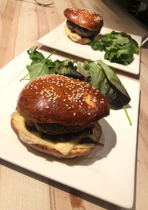 Une photo de Buns briochés pour burgers
