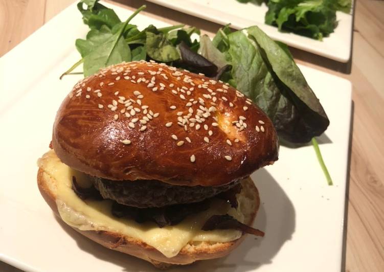 Recette Des Buns briochés pour burgers