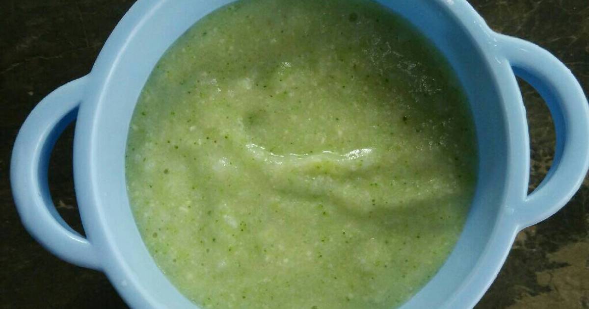 Resep MPASI 8m+ Brokoli, Edamame, Ikan Teri basah (bukan yg asin) oleh