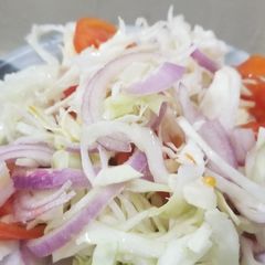 Cabbage salad A picture of Cabbage salad.