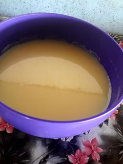 صورة لوصفة حليب مكثف محلى