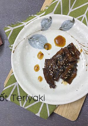 Hình của món Lươn Sốt Teriyaki cho bé.