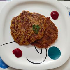 A picture of Tomato Omlette.