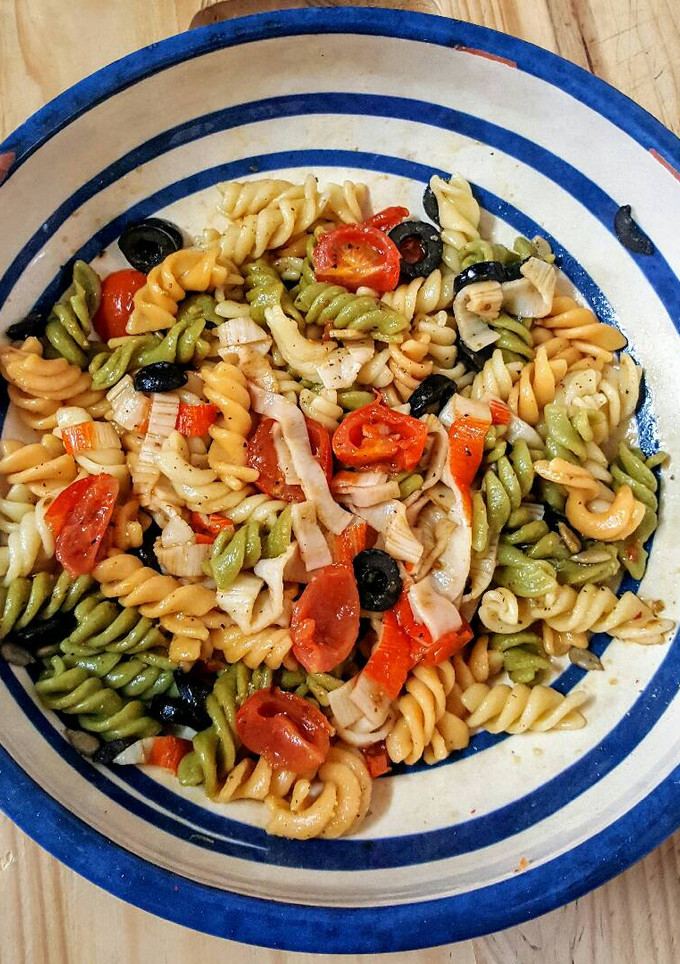 Una foto de Ensalada de pasta