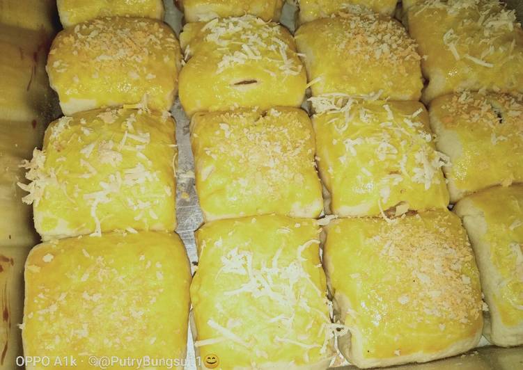 22. Bolen isi kacang hijau & pisang cokelat