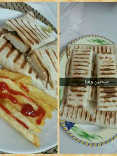 صورة لوصفة ساندويشات فاهيتا الدجاج بخبز التورتيلا