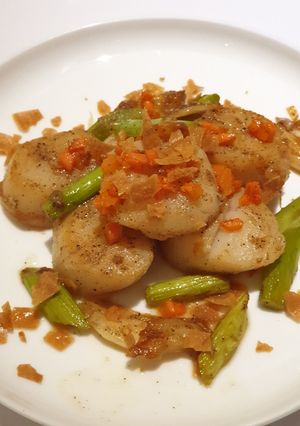 Foto resep Simple pan-seared scallop