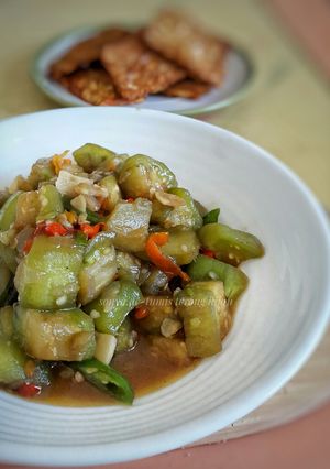Foto resep Tumis Terong Hijau #BikinRamadanBerkesan #9