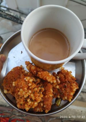 A picture of Sabudana Vada.