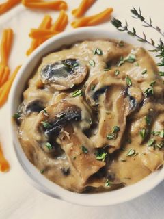 Foto di Salsa di porcini e champignon al miso