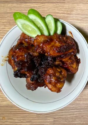 Foto resep Ayam Panggang Teflon Bumbu Merah