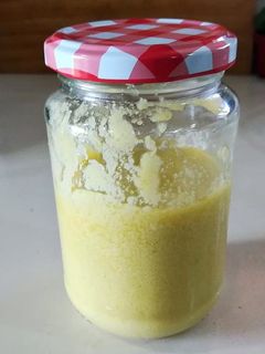 Una foto de Crema de ajo