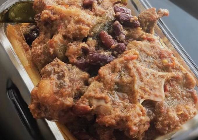 Resep Rendang Buntut Sapi Kacang Merah oleh rani darma - Cookpad