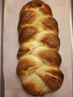 A picture of Finnish Coffee Pulla.