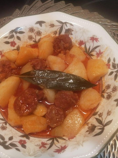 Una foto de Patatas a la riojana