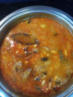 Una foto de Potaje de habichuelas con verduras y champiñón