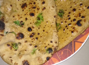 A picture of Wheat Flour Tandoori Roti without Tandoor.