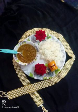 दाल चावल(daal chawal recipe in hindi) रेसिपी मुख्य फोटो