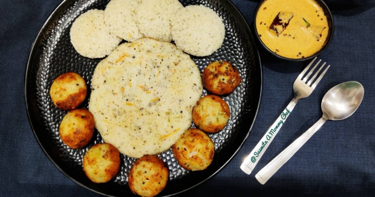 3 in one batter for idli, uttapam and appe Recipe by Susmita Patnaik