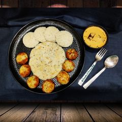 A picture of 3 in one batter for idli, uttapam and appe.