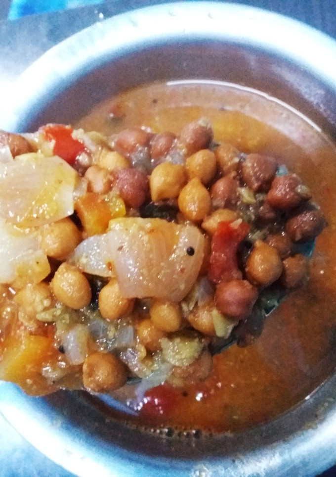 கொண்டைக்கடலை குழம்பு செய்முறை முக்கிய புகைப்படம்