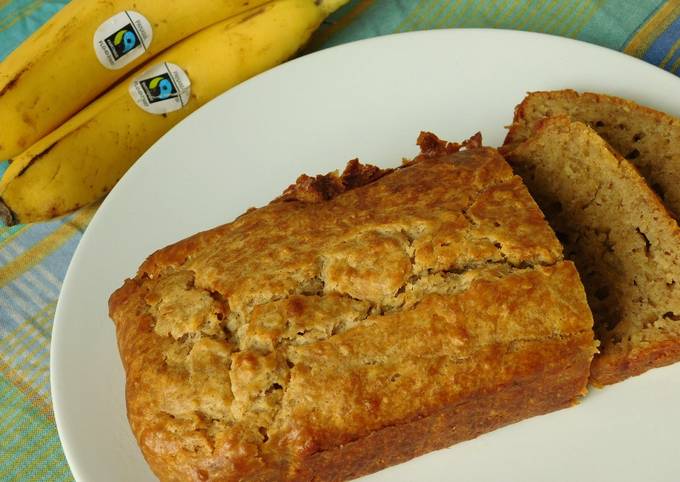 Banana and oat bread