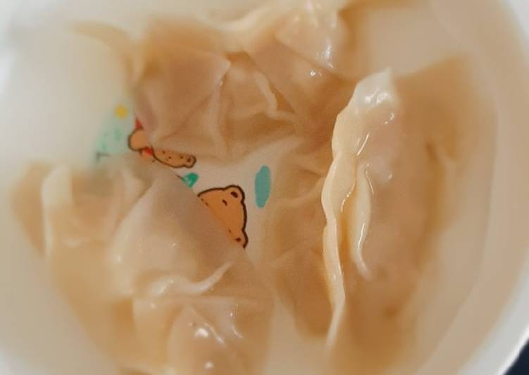 Cara Gampang Menyiapkan Pangsit ayam udang /gyoza / dumpling, Menggugah Selera