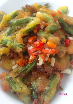 Foto resep Bakwan Buncis Lada Garam